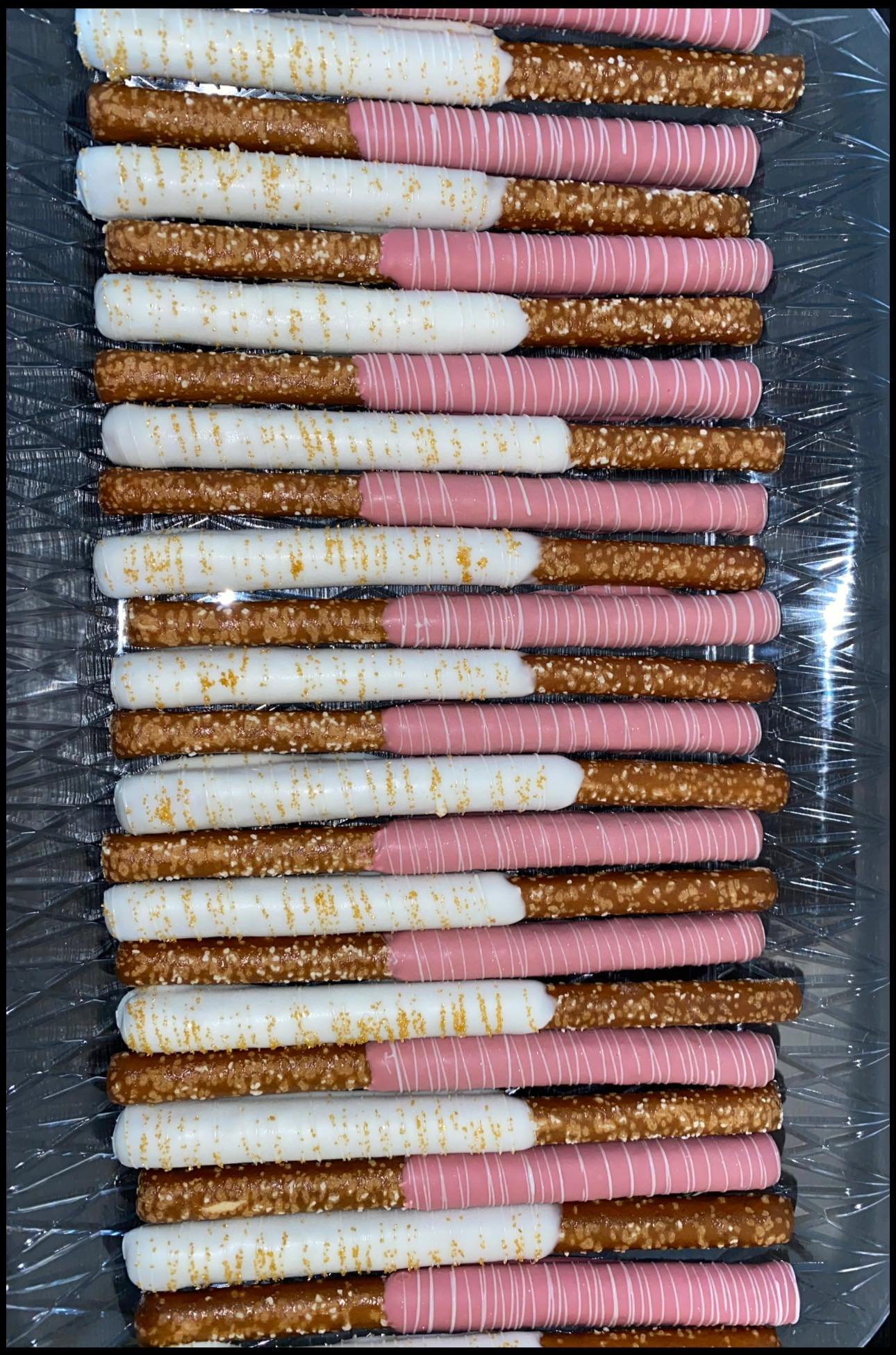 Chocolate covered pretzels