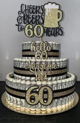 Creative money cake for birthdays and graduations in Delaware County